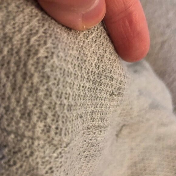 KENNETH COLE NEW YORK Gray Open Front Lightweight Long Cardigan Sweater Medium - Picture 13 of 13